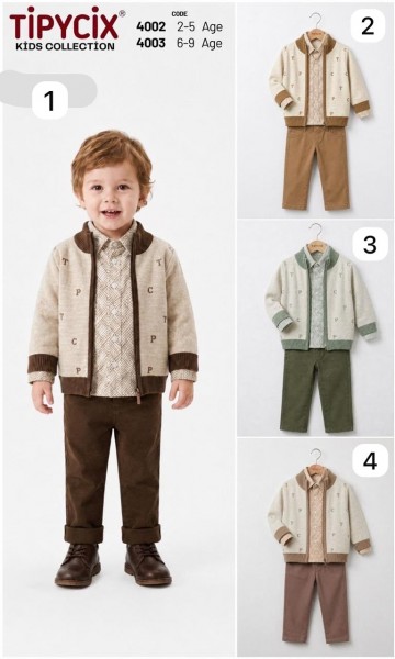 Костюм Тройка Для Мальчика Tipycix (6-7-8-9лет) 