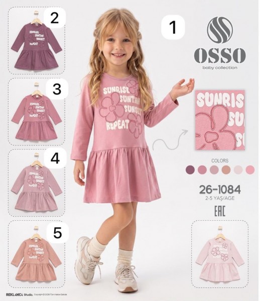 Платье Для Девочки OSSO (2-3-4-5лет)