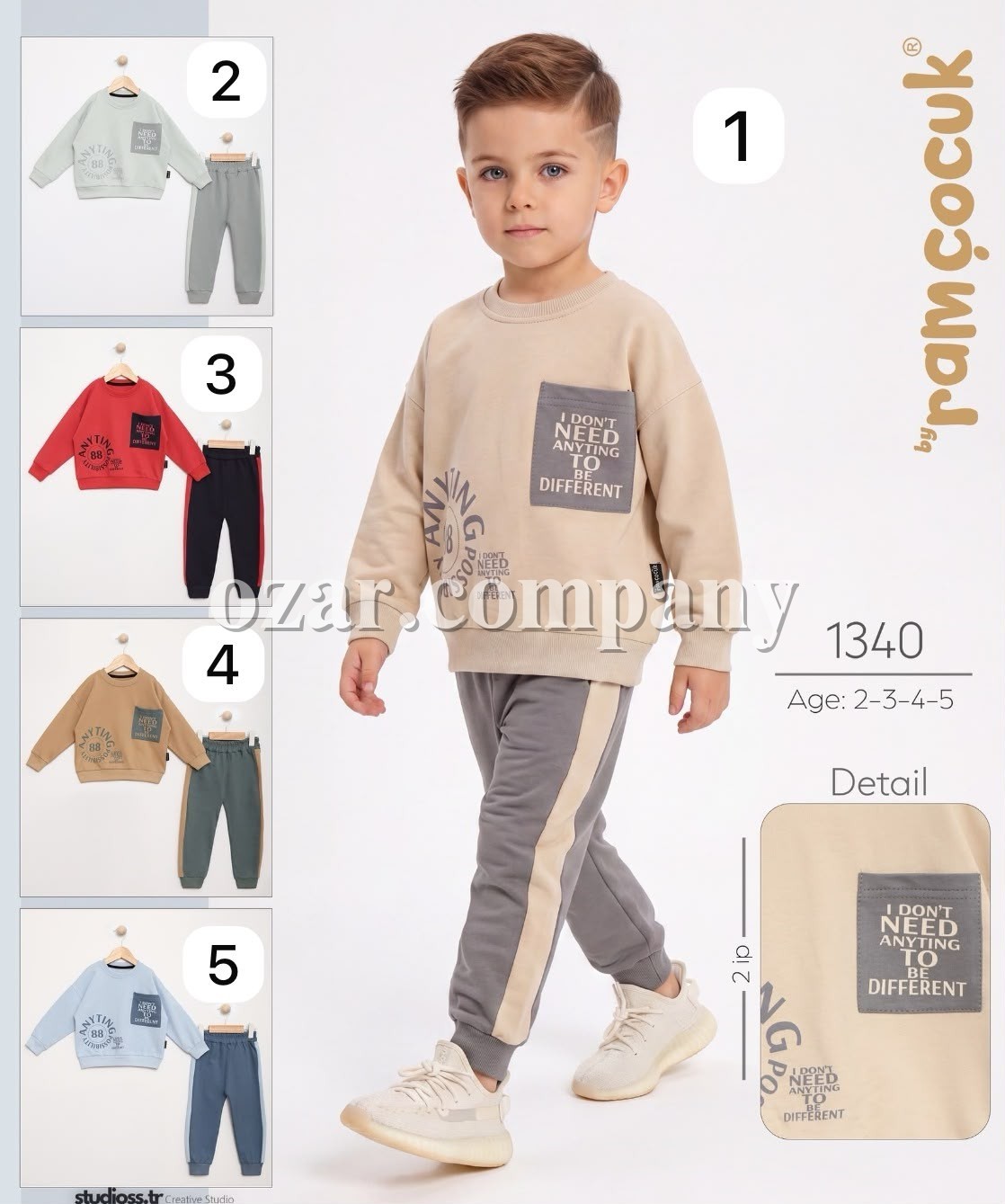Костюм Для Мальчика Ramcocuk (2-3-4-5лет)