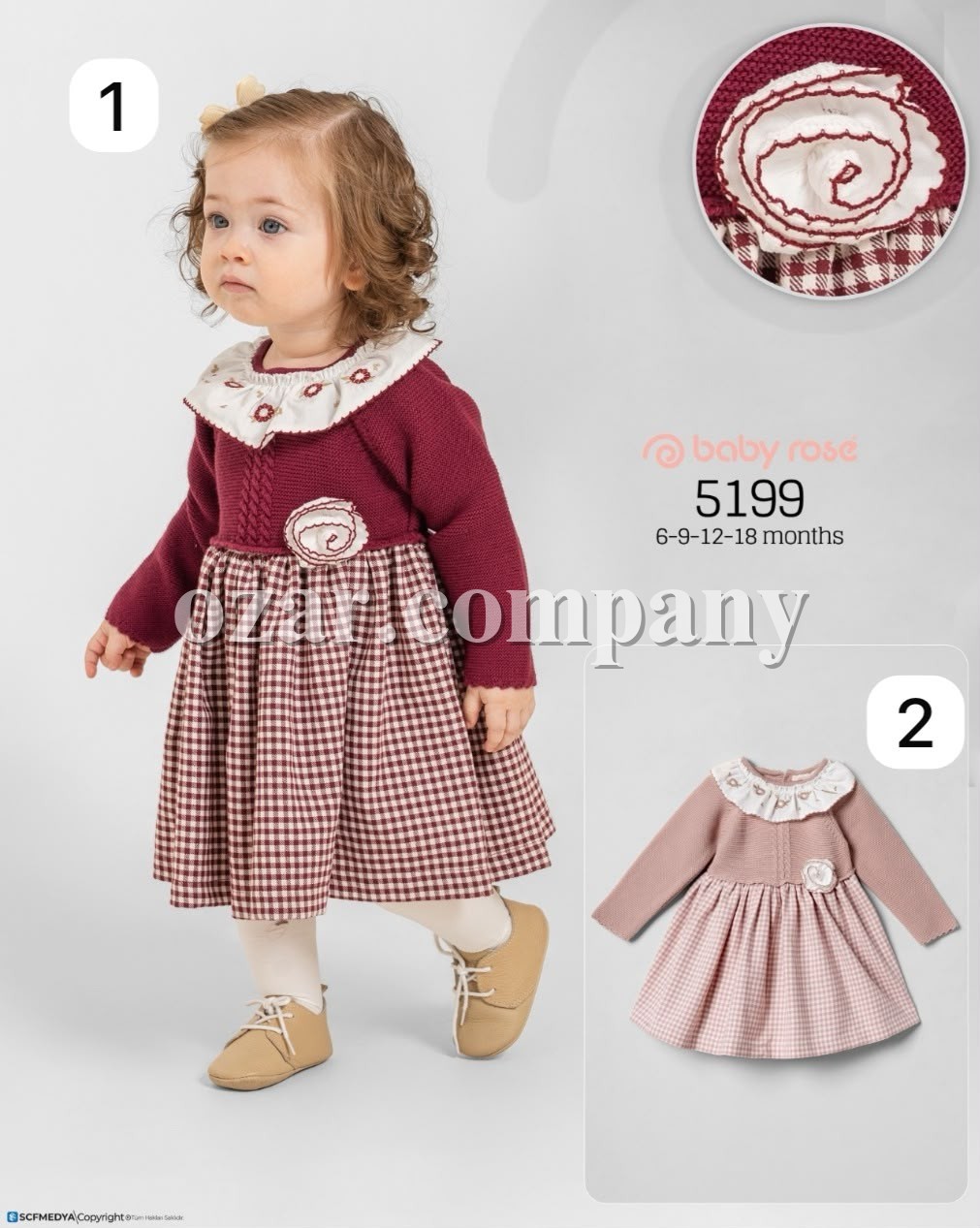 Платье Для Девочки Baby Rose (6-9-12-18мес.)