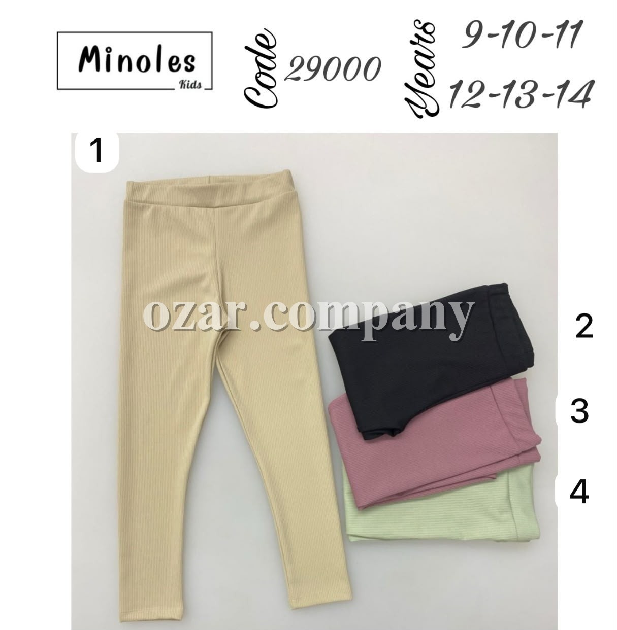 Лосины Для Девочки Minoles (9-10-11-12-13-14лет) 