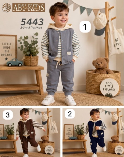 Костюм Тройка Для Мальчика ABY Kids (2-3-4-5лет)