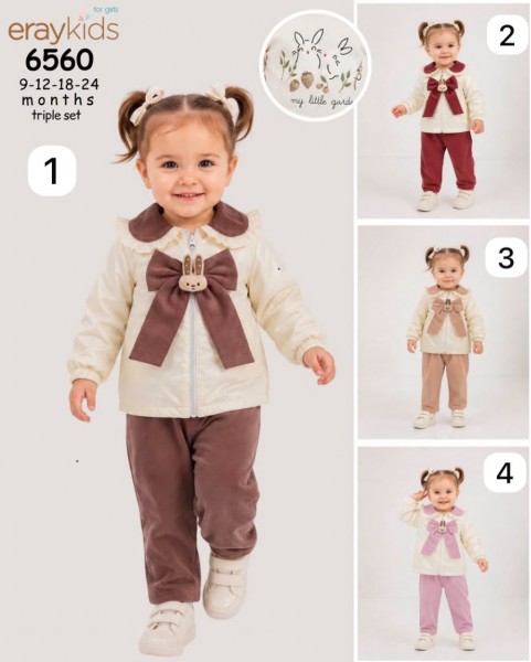 Костюм Тройка Для Девочки Eray Kids (9-12-18-24мес.)