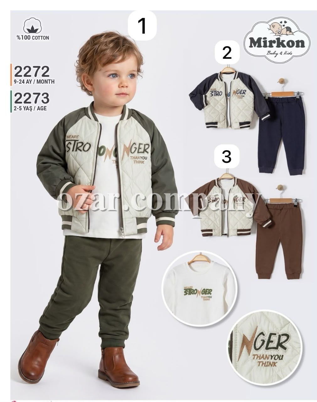 Костюм Тройка Для Мальчика Mirkon Baby (2-3-4-5лет)