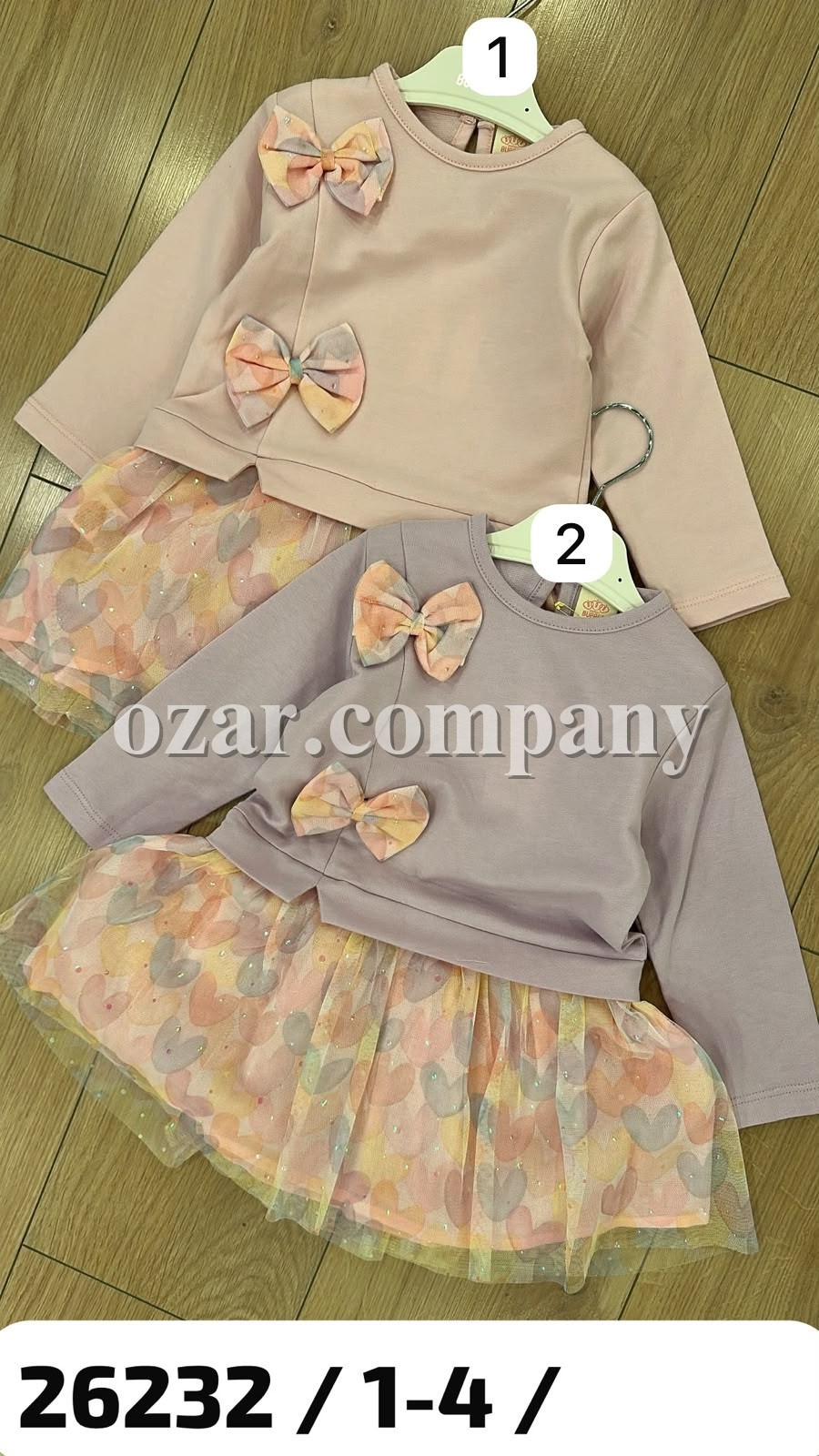 Платье Для Девочки Bupper Minipodyum (1-2-3-4лет) 