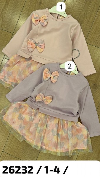 Платье Для Девочки Bupper Minipodyum (1-2-3-4лет) 