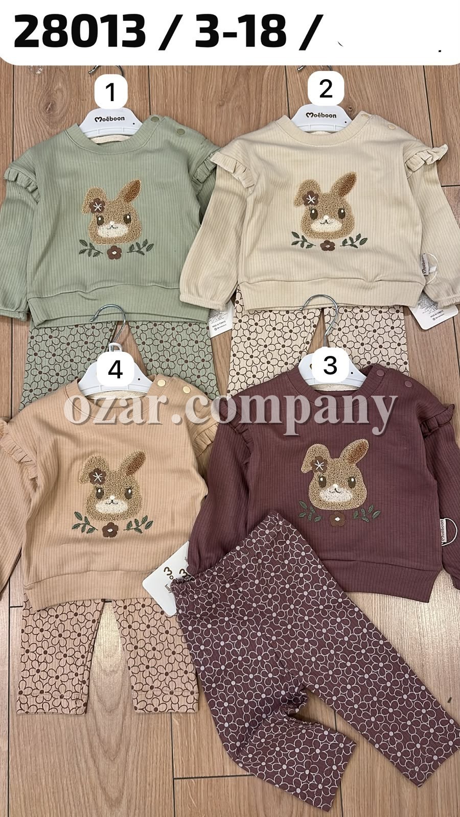 Костюм Для Девочки Moeboon (3-6/6-9/9-12/12-18мес.)
