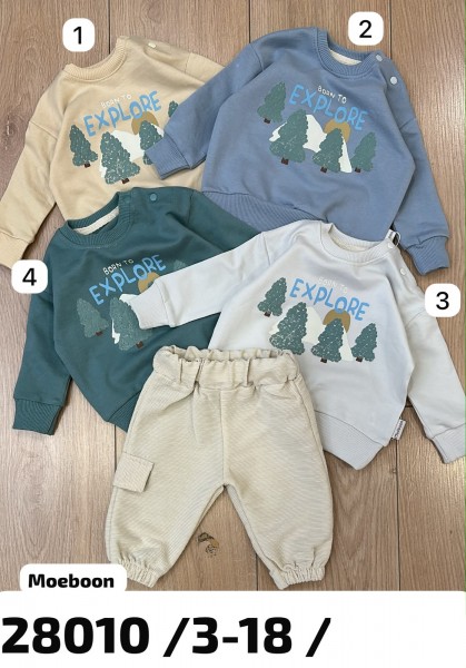 Костюм Для Мальчика Moeboon (3-6/6-9/9-12/12-18мес.)