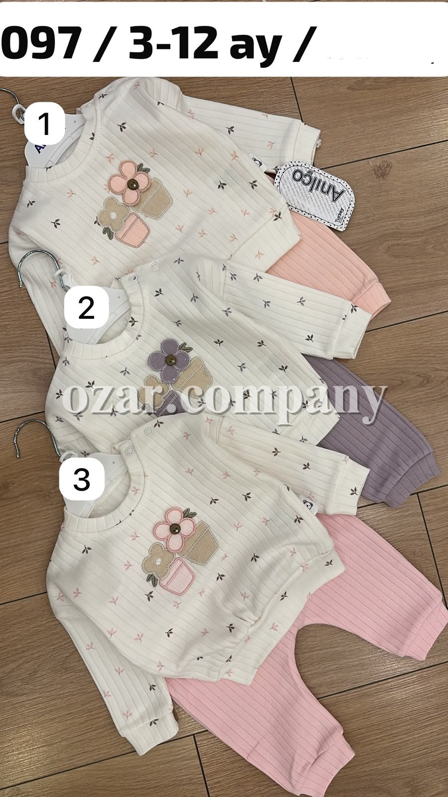 Костюм Для Девочки Anilco (3-6/6-9/9-12мес.)