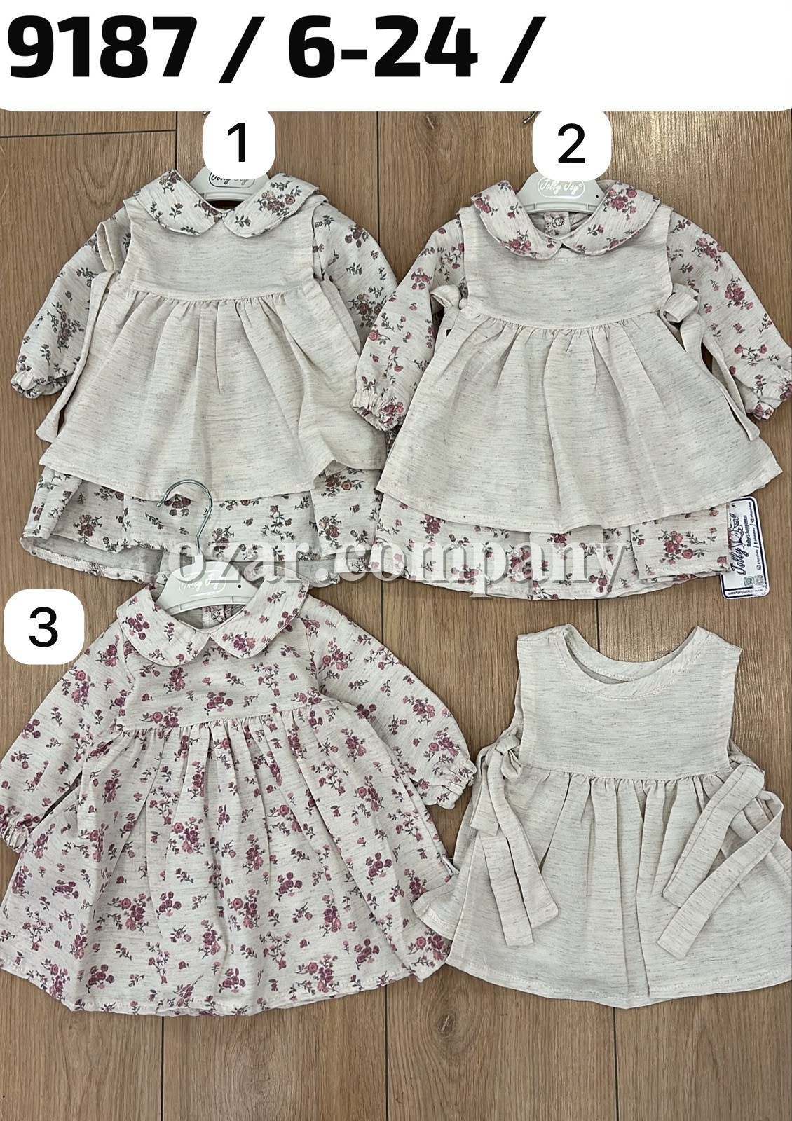 Платье Для Девочки Jolly Joy (6-12-18-24мес.)