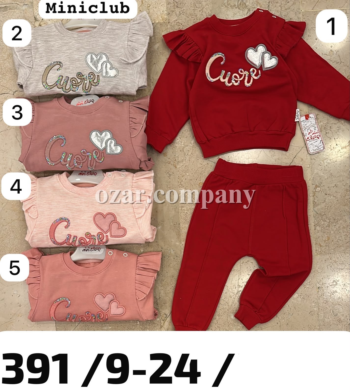 Костюм Для Девочки Mini Clup (9-12-18-24мес.)
