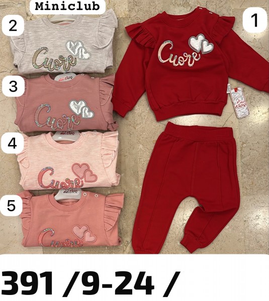 Костюм Для Девочки Mini Clup (9-12-18-24мес.)