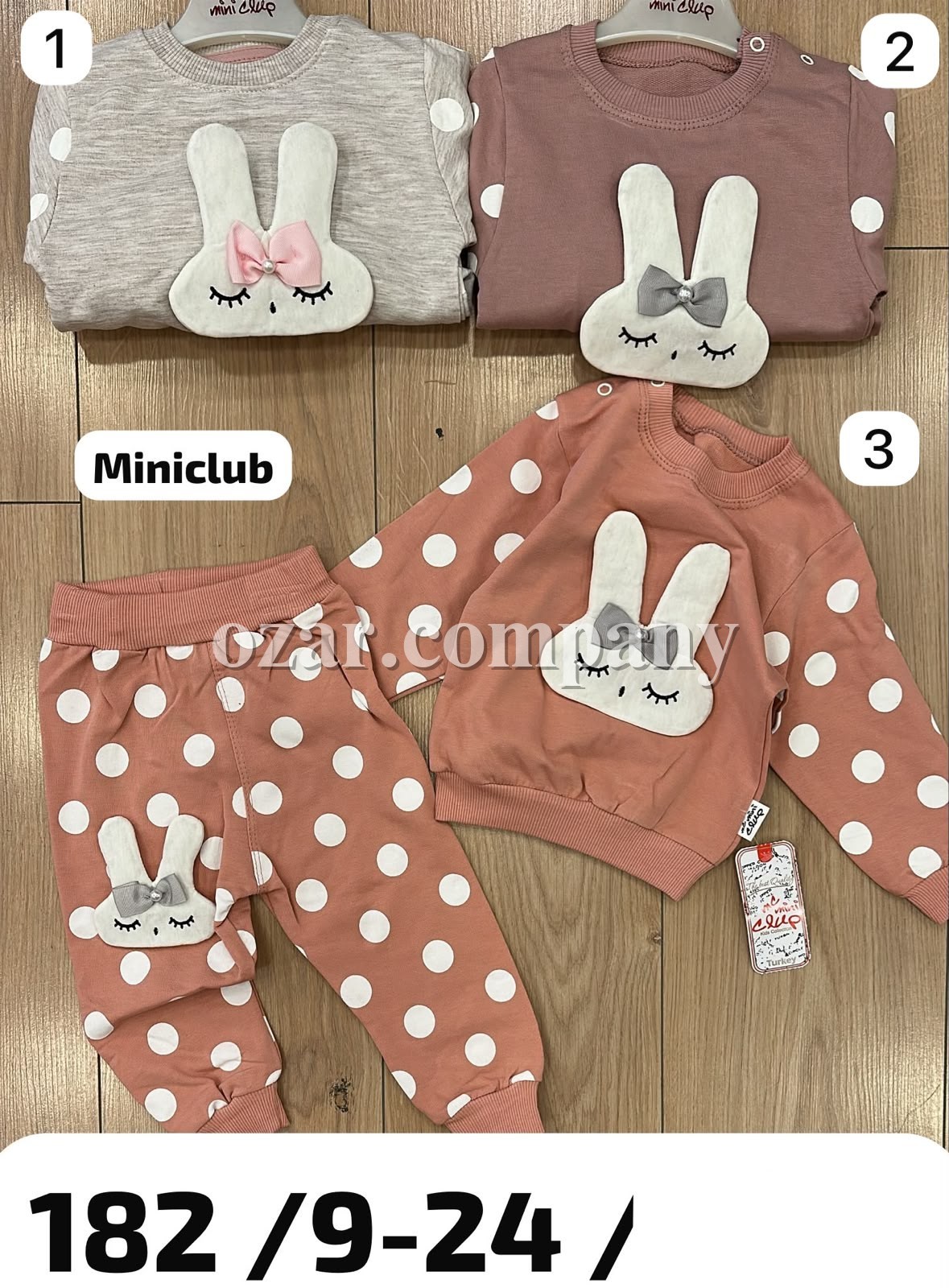 Костюм Для Девочки Mini Clup (9-12-18-24мес.)