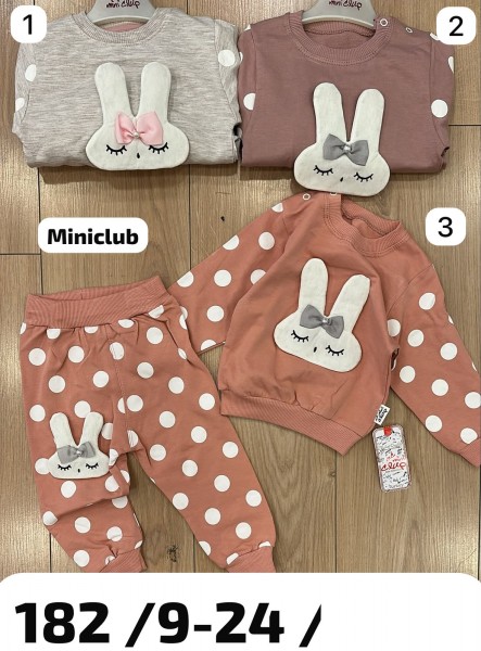 Костюм Для Девочки Mini Clup (9-12-18-24мес.)