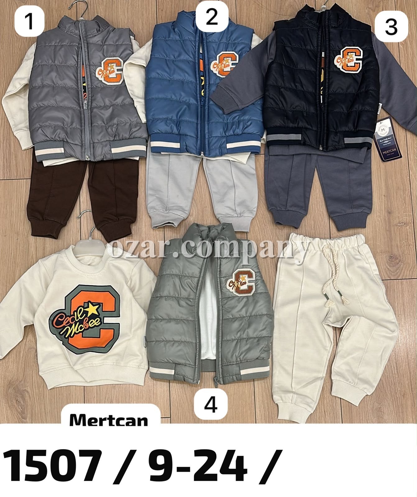 Костюм Тройка Для Мальчика Mertcan (9-12-18-24мес.)