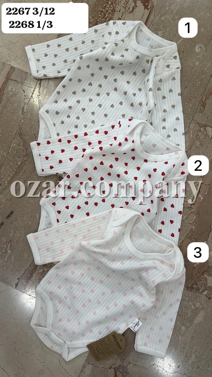 Бодик Для Девочки Okyanus (1-1.5-2-3лет) 