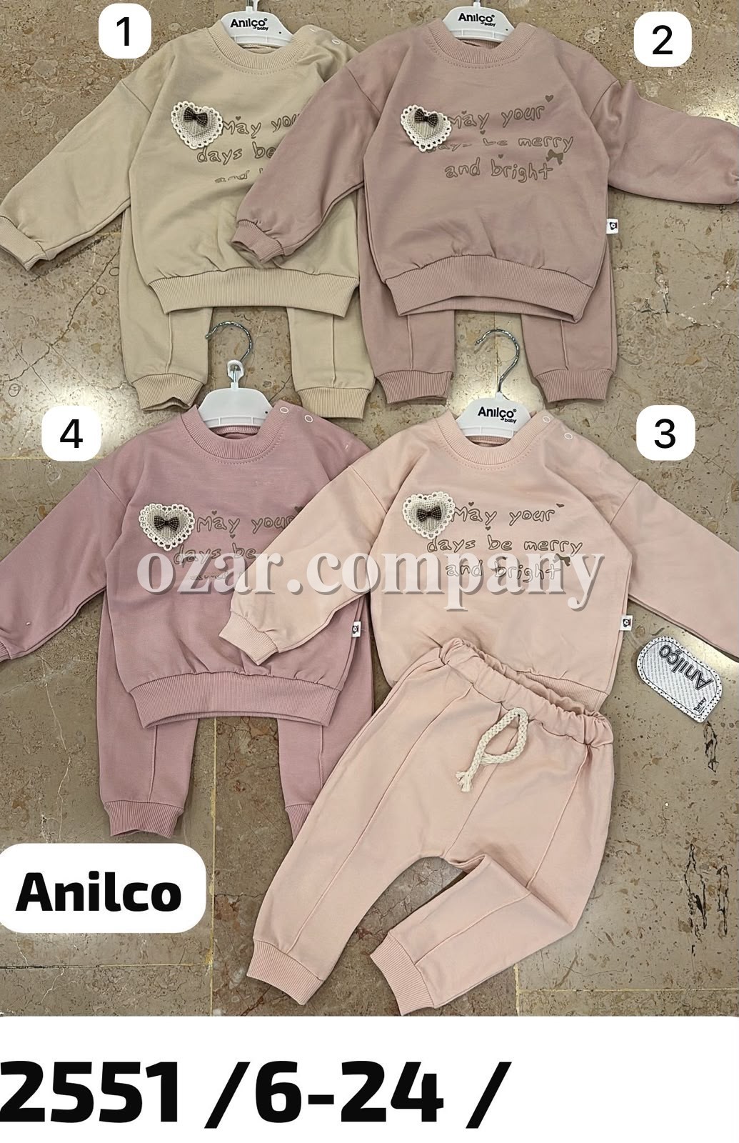 Костюм Для Девочки Anilco (6-12-18-24мес.)