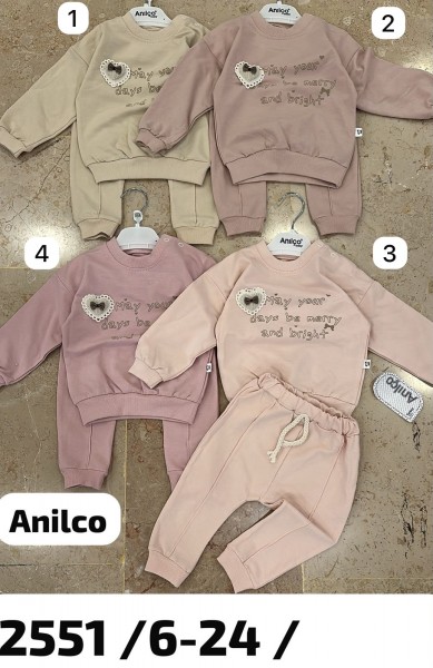 Костюм Для Девочки Anilco (6-12-18-24мес.)