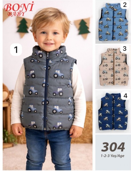 Жилетка Для Мальчика Boni (1-2-3лет) 