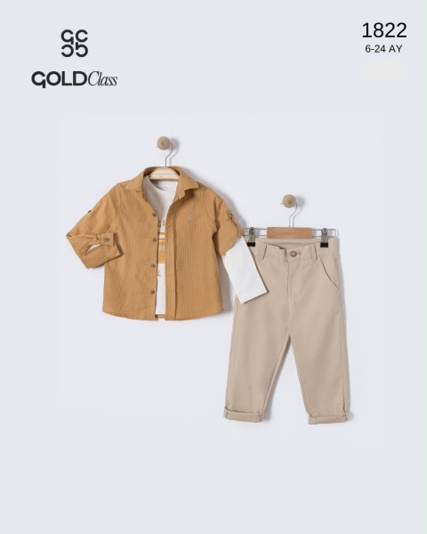 Костюм Тройка Для Мальчика Gold Class (6-12-18-24мес.)