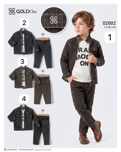 Костюм Тройка Для Мальчика Gold Class (2-3-4-5лет)