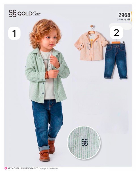 Костюм Тройка Для Мальчика Gold Class (2-3-4-5лет)