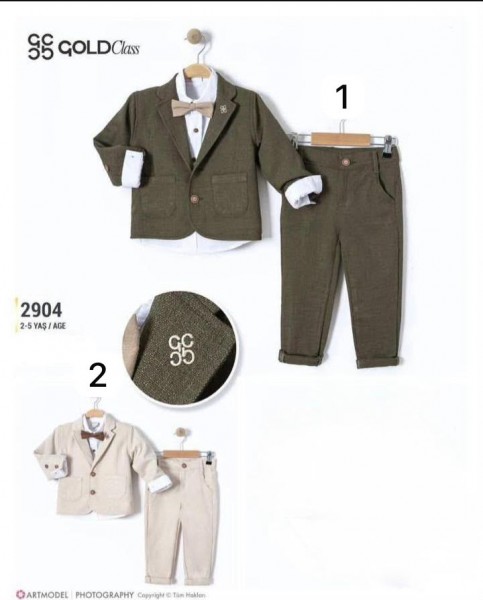 Костюм Тройка Для Мальчика Gold Class (2-3-4-5лет)