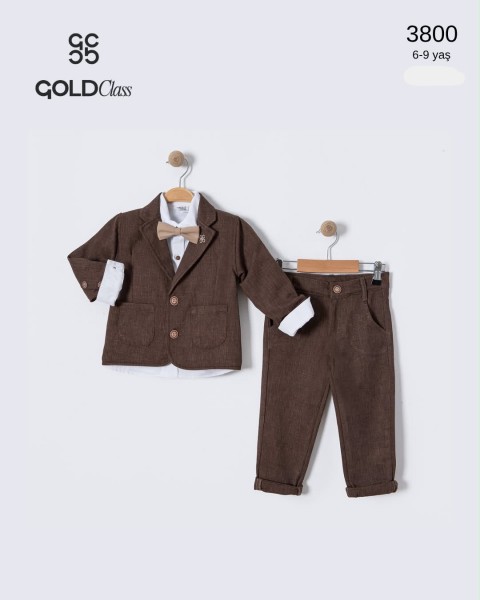 Костюм Тройка Для Мальчика Gold Class (6-7-8-9лет) 