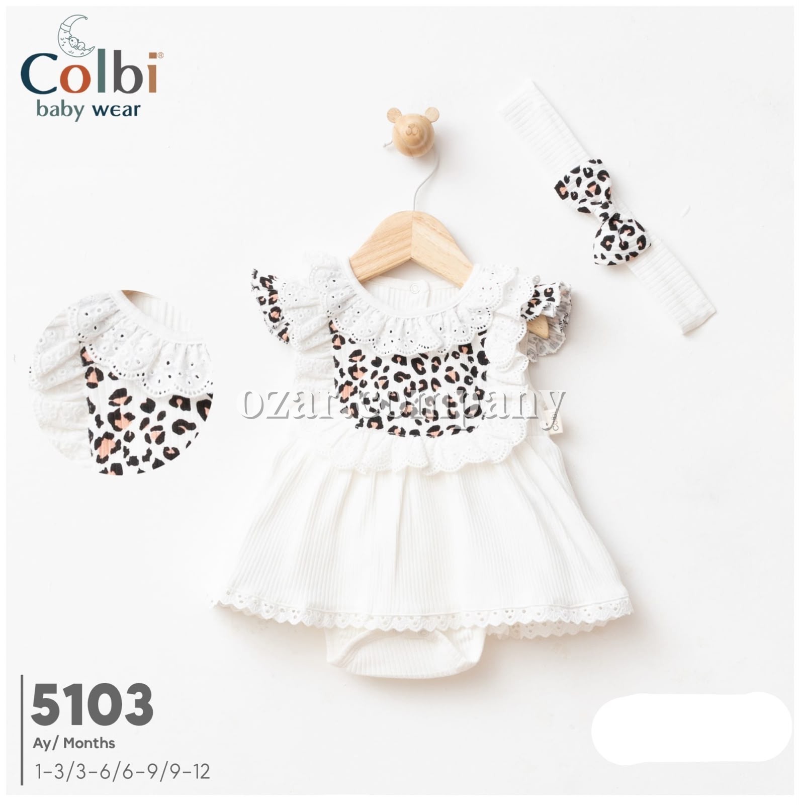 Бодик Для Девочки Colbi Baby (1-3/3-6/6-9/9-12мес.)