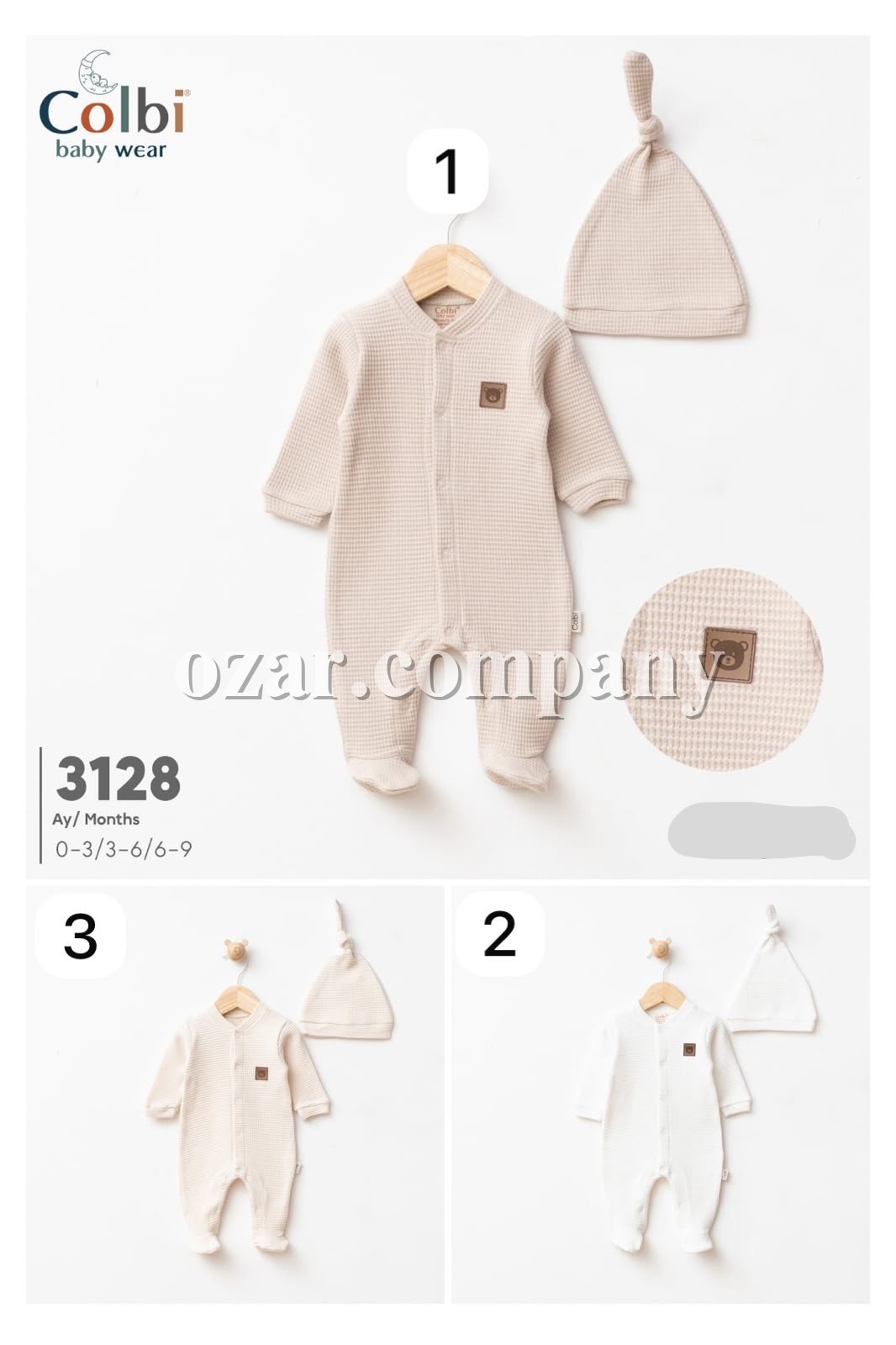 Человечек Для Новорождённых Colbi Baby (0-3/3-6/6-9мес.)