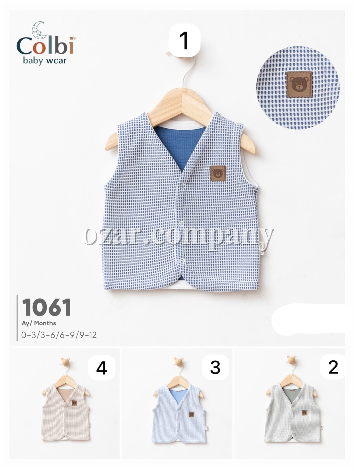 Жилетка Для Мальчика Colbi Baby (0-3/3-6/6-9/9-12мес.)