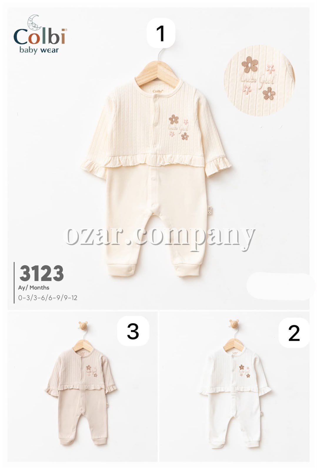 Человечек Для Девочки Colbi Baby (0-3/3-6/6-9/9-12мес.)