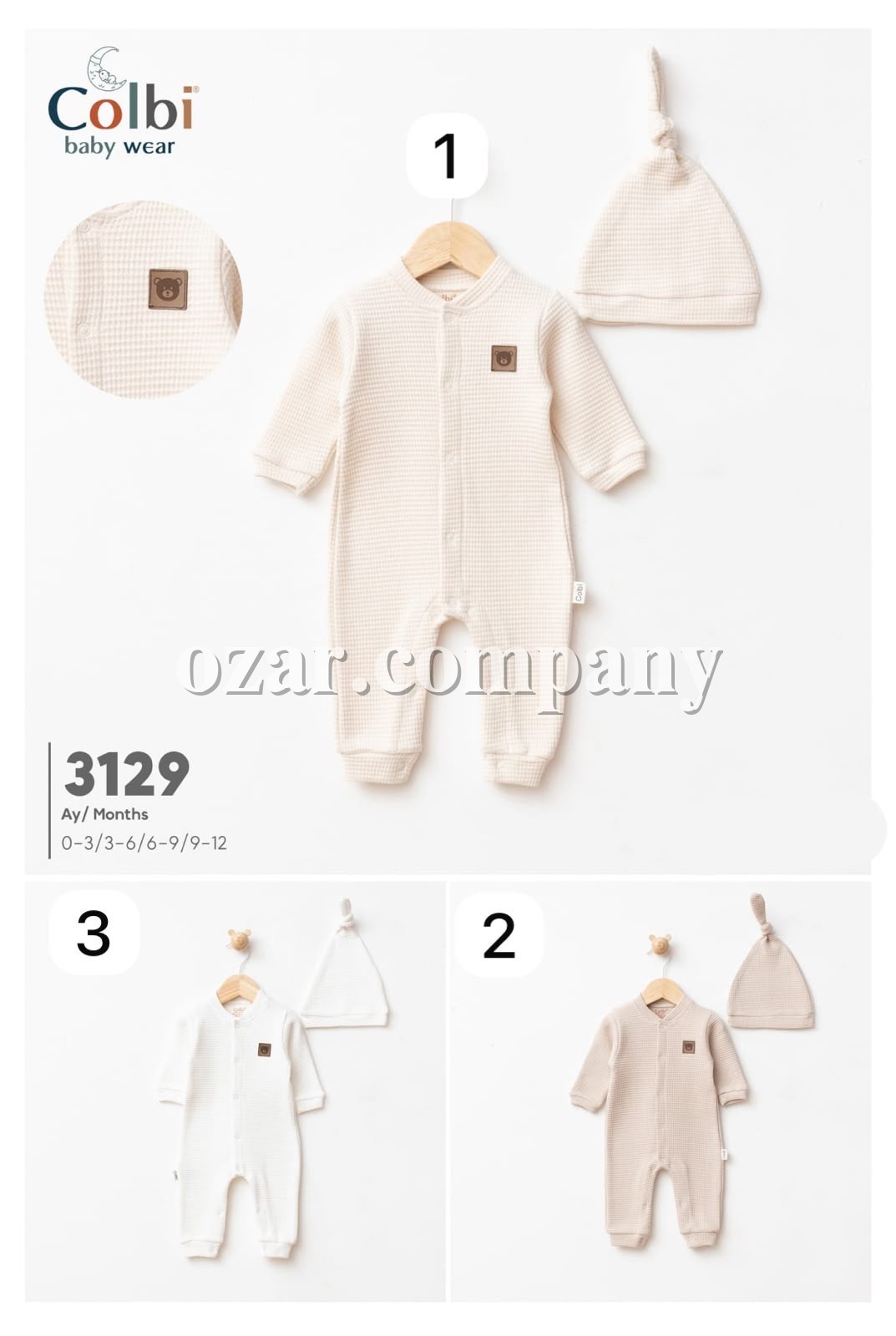 Человечек Для Новорождённых Colbi Baby (0-3/3-6/6-9/9-12мес.)