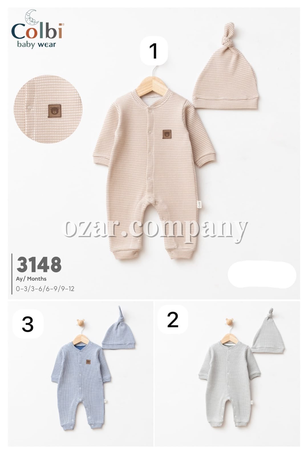 Человечек Для Новорождённых Colbi Baby (0-3/3-6/6-9/9-12мес.)
