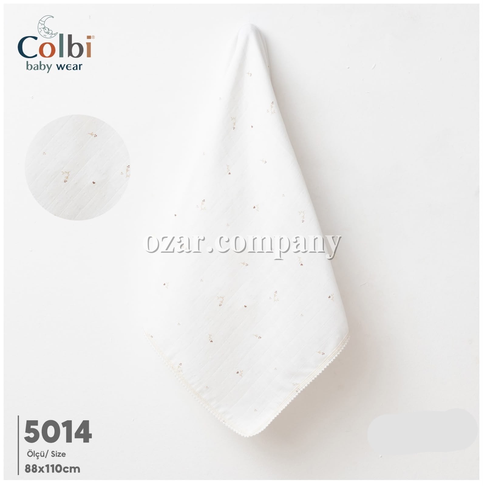 Пелёнка Для Новорождённых Colbi Baby (88*110см)