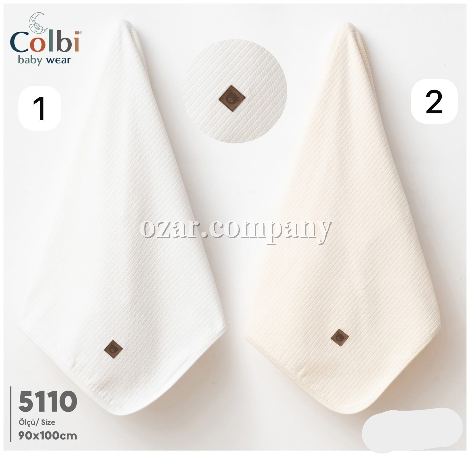 Пелёнка Для Новорождённых Colbi Baby (90*100см)