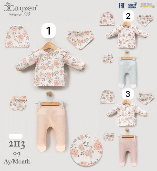 Комплект Для Девочки Cayzen (0-3мес.)