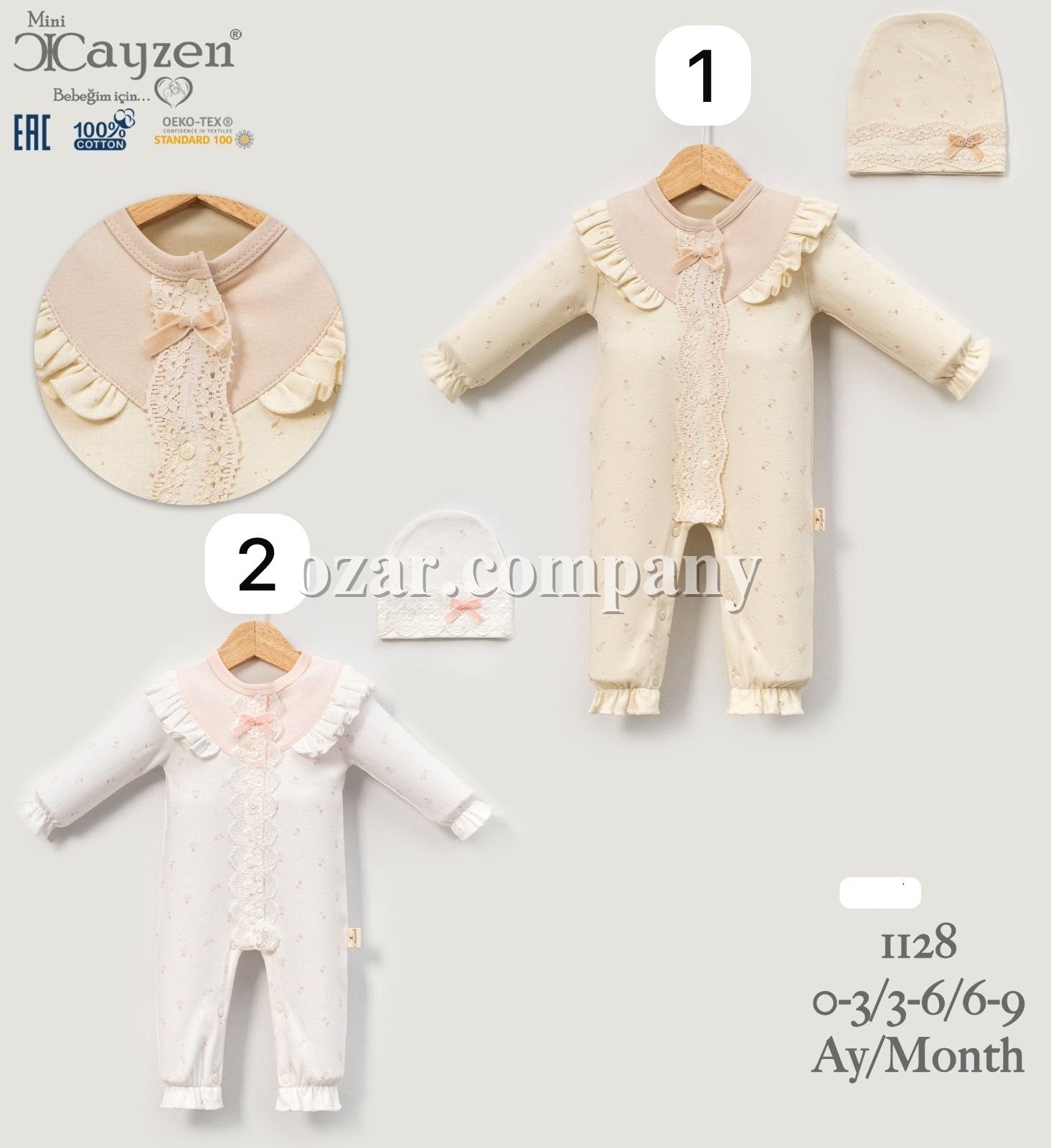 Человечек Для Девочки Cayzen (0-3/3-6/6-9мес.)