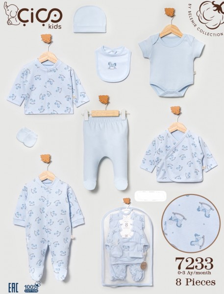 Комплект Для Мальчика Cico Kids (0-3мес.)