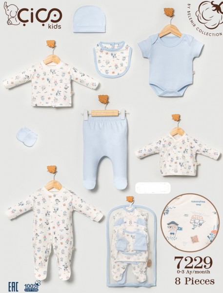 Комплект Для Мальчика Cico Kids (0-3мес.)