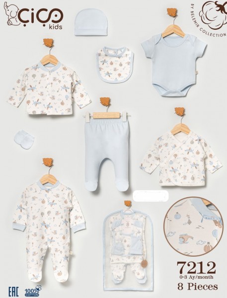 Комплект Для Мальчика Cico Kids (0-3мес.)
