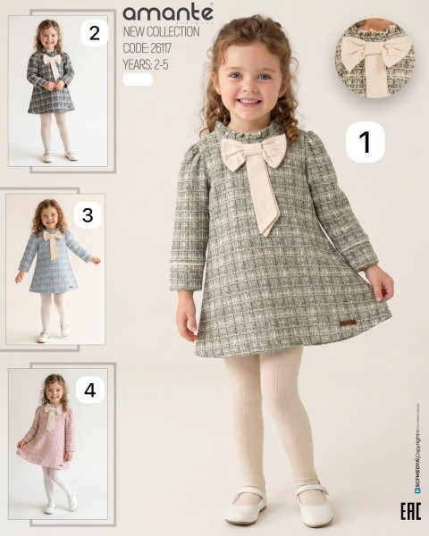Платье Для Девочки Amante (2-3-4-5лет)