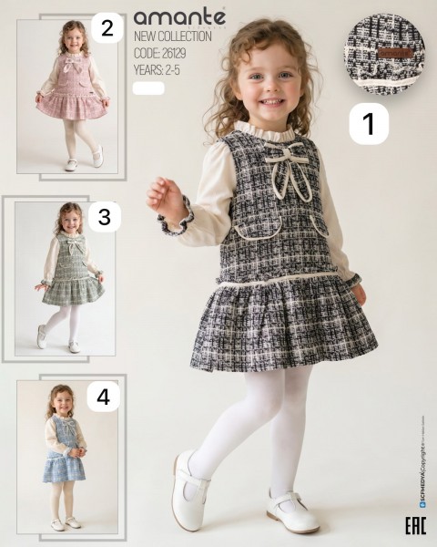 Платье Для Девочки Amante (2-3-4-5лет)