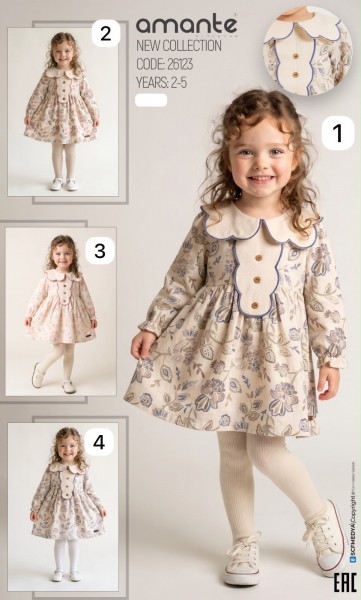 Платье Для Девочки Amante (2-3-4-5лет)