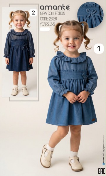 Платье Для Девочки Amante (2-3-4-5лет)