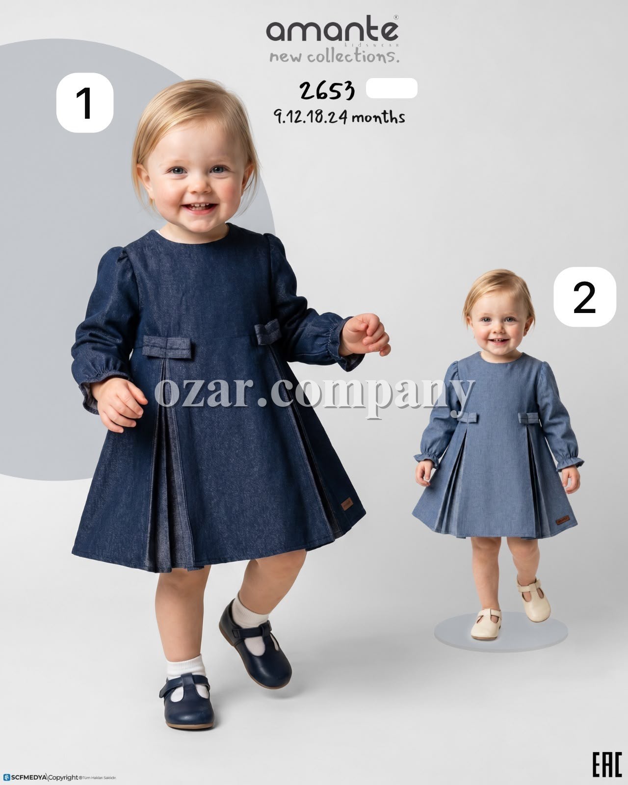 Платье Для Девочки Amante (9-12-18-24мес.)