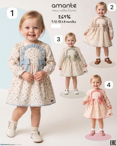 Платье Для Девочки Amante (9-12-18-24мес.)