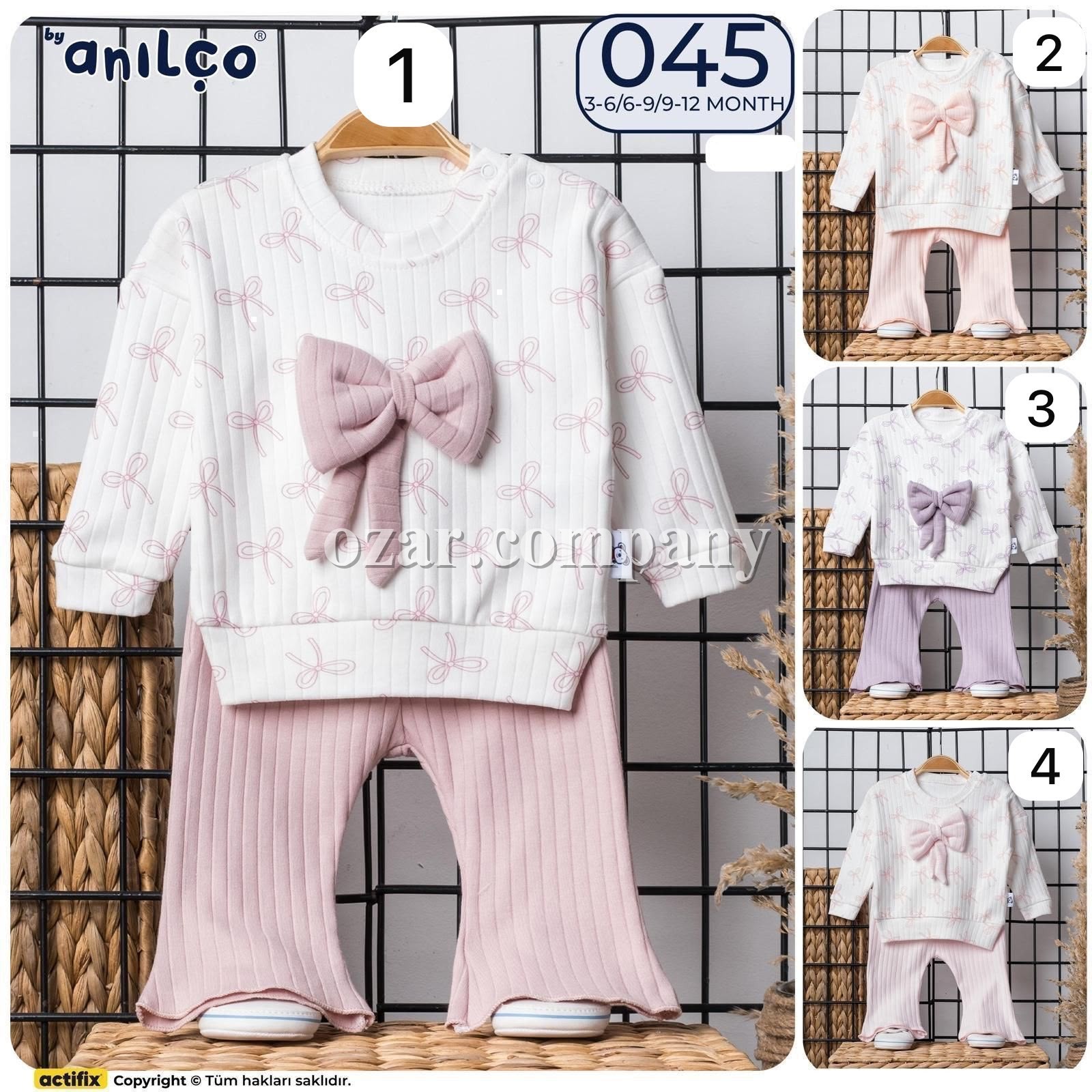 Костюм Для Девочки Anilco (3-6/6-9/9-12мес.)
