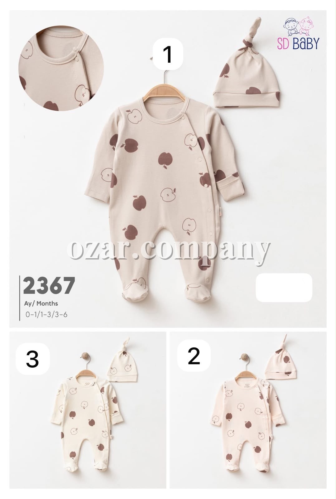 Человечек Для Новорождённых SD Baby (0-1/1-3/3-6мес.)