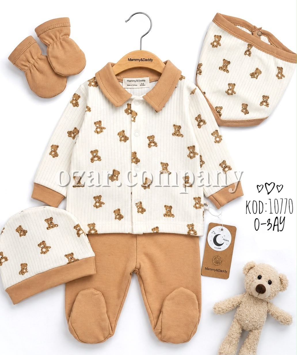 Комплект Для Мальчика Mammy Daddy (0-3мес.) 